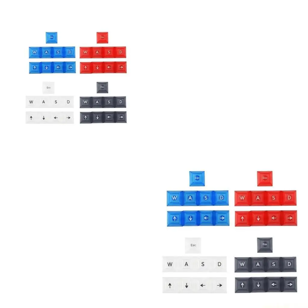 

DSA Прозрачный колпачок для клавишных переключателей MX Механическая клавиатура УФ-полупрозрачный 9