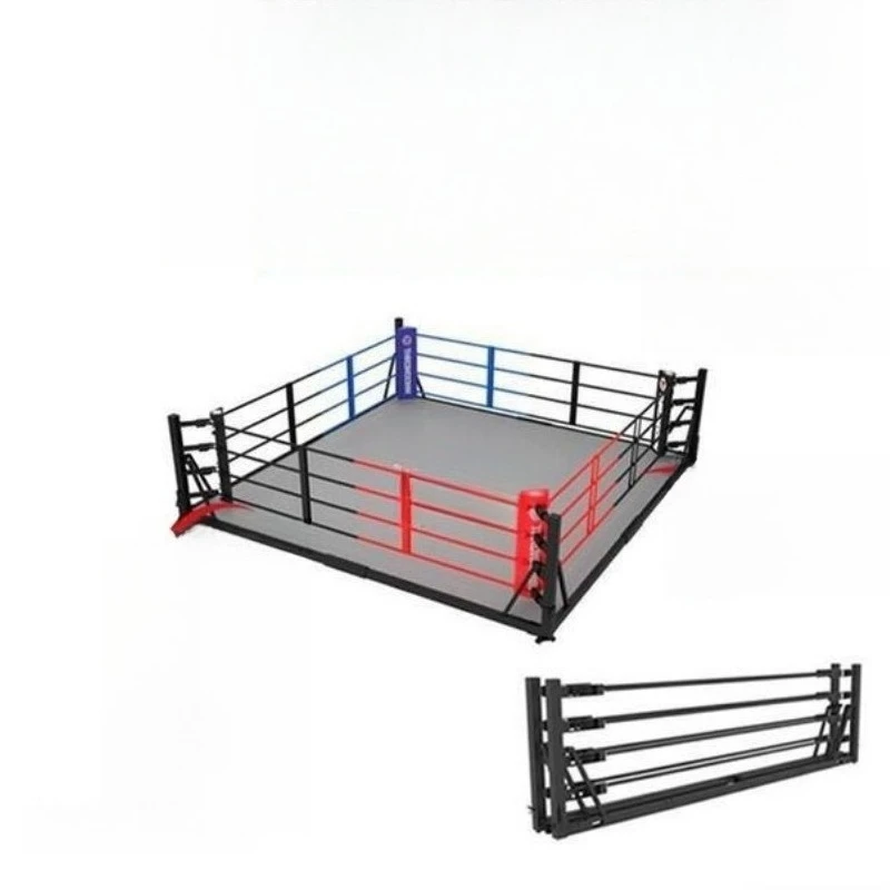 Folding ring ring cage, octagonal floor boxing ring, portable storage, Sanda fighting
