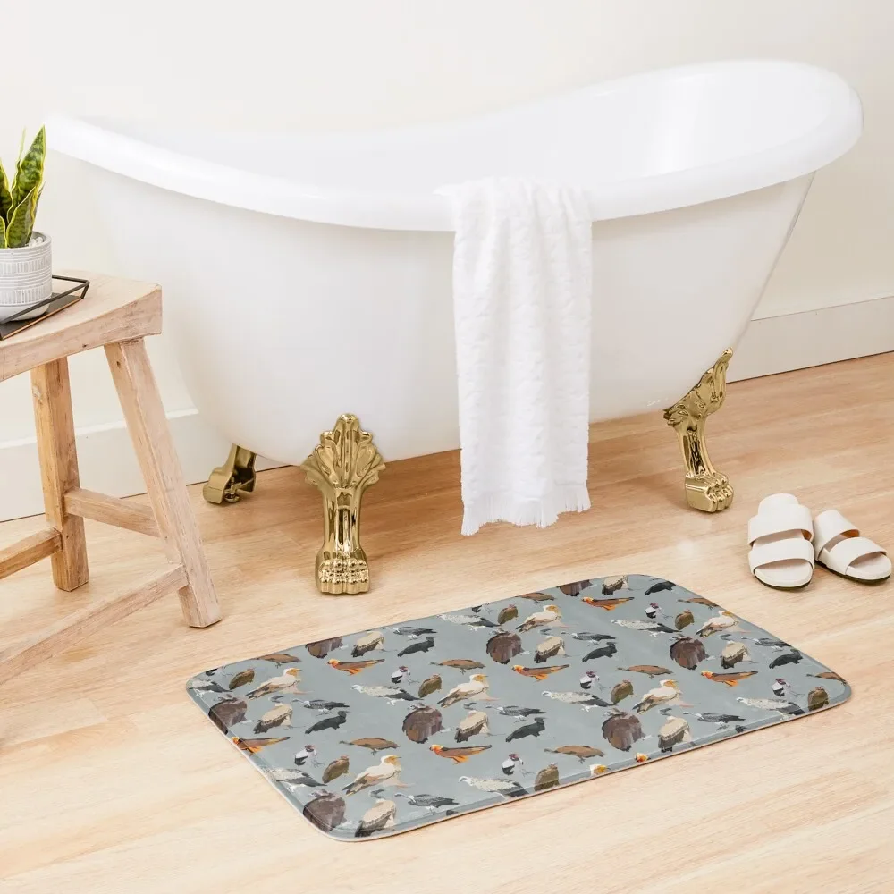 

V is for Vulture Bath Mat Things For Bathroom Bathroom Rug Set Mat