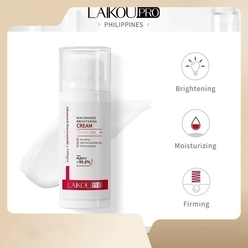 LAIKOU PRO Nicotinamide Face Cream  Moisturizing Whitening Skin Care Cosmetics Korean Skin Care Products 30g