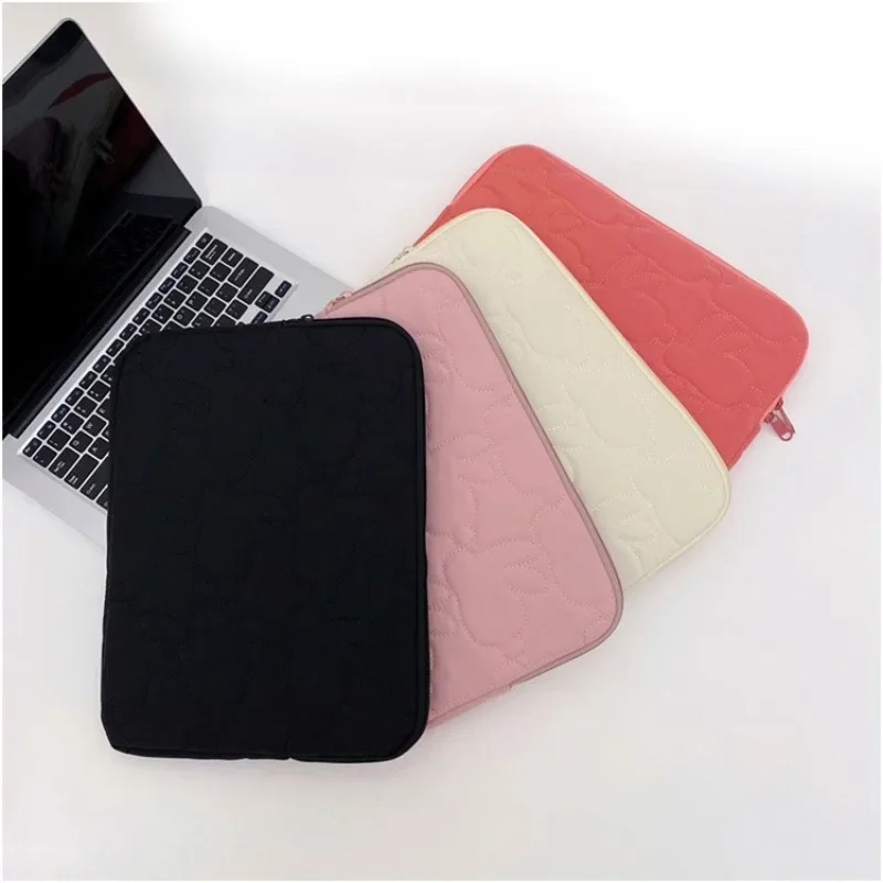 11 13 Inch Cute Rabbit Laptop Sleeve Bag Protective Bag Tablet Cover Notebook Storage Bag for Women Girls