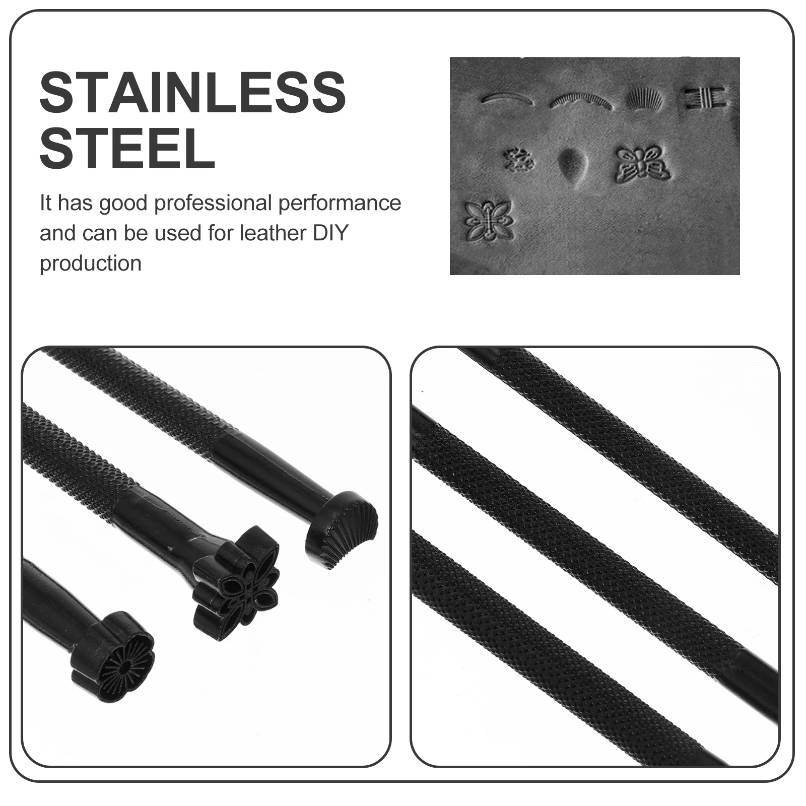

20 Pcs Tool Set Craft Carving Printing Stamping Engrave Mold Craft Tool Stainless Steel DIY Supplies