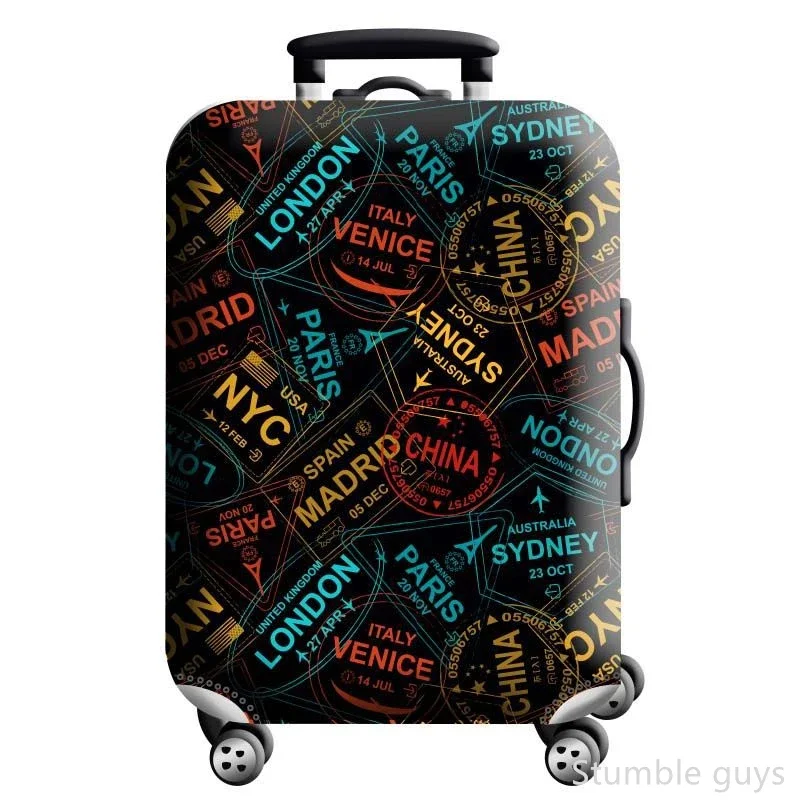 

Защитный эластичный чехол для багажа, устойчивый к царапинам, пыленепроницаемый, прочный, незаменимый аксессуар для путешествий, для деловых поездок