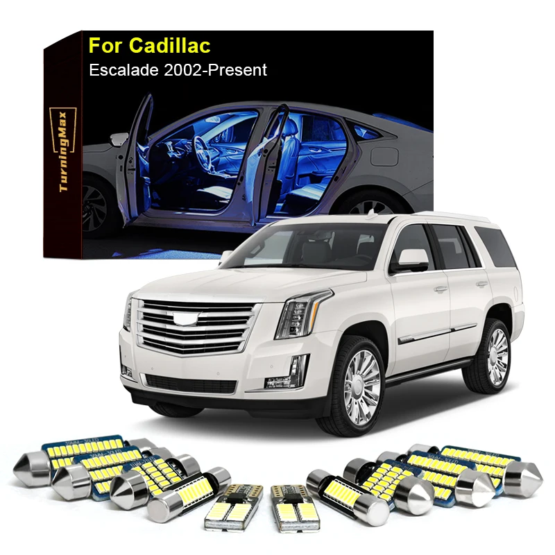 

Комплект светодиодных ламп Canbus для внутреннего освещения Cadillac Escalade 2002-Now