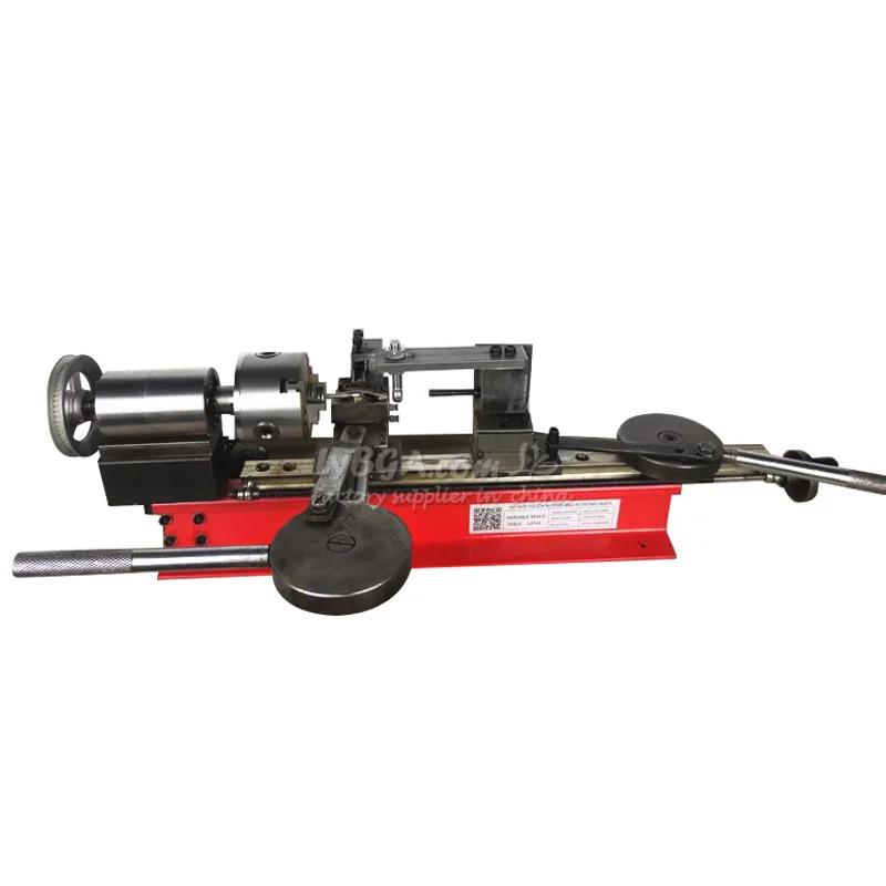 DIY Mini Tabletop Buddha Bead Machine Customized Lathe Bodhi Lathe Can Cut and Punch 400W Motor 65/80mm Chuck 4 Jaw