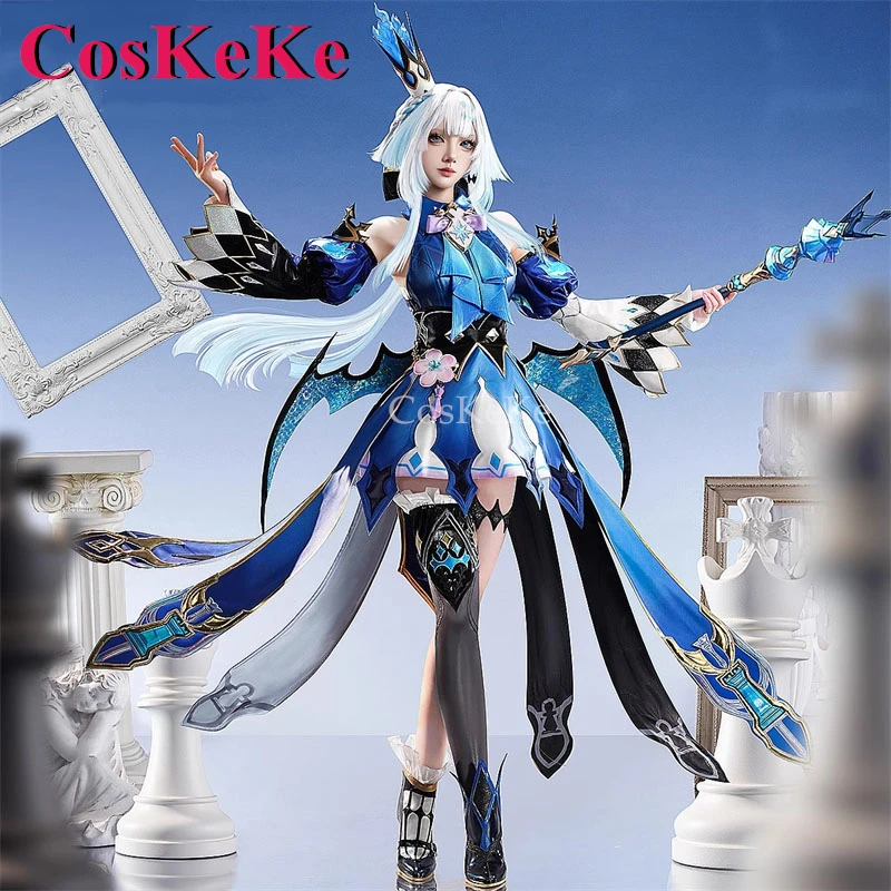 

CosKeKe Cerydra Game Honkai: Star Rail Cosplay Costumes Gorgeous Elegant Combat Uniforms Activity Party Role Play Clothing S-XL