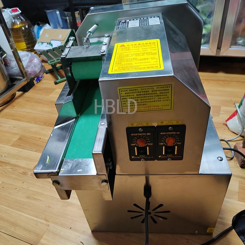 Commercial Electric Vegetable Cutter High Quality Root And Stem Type Shredder for Green Vegetables Leeks Garlic Stems