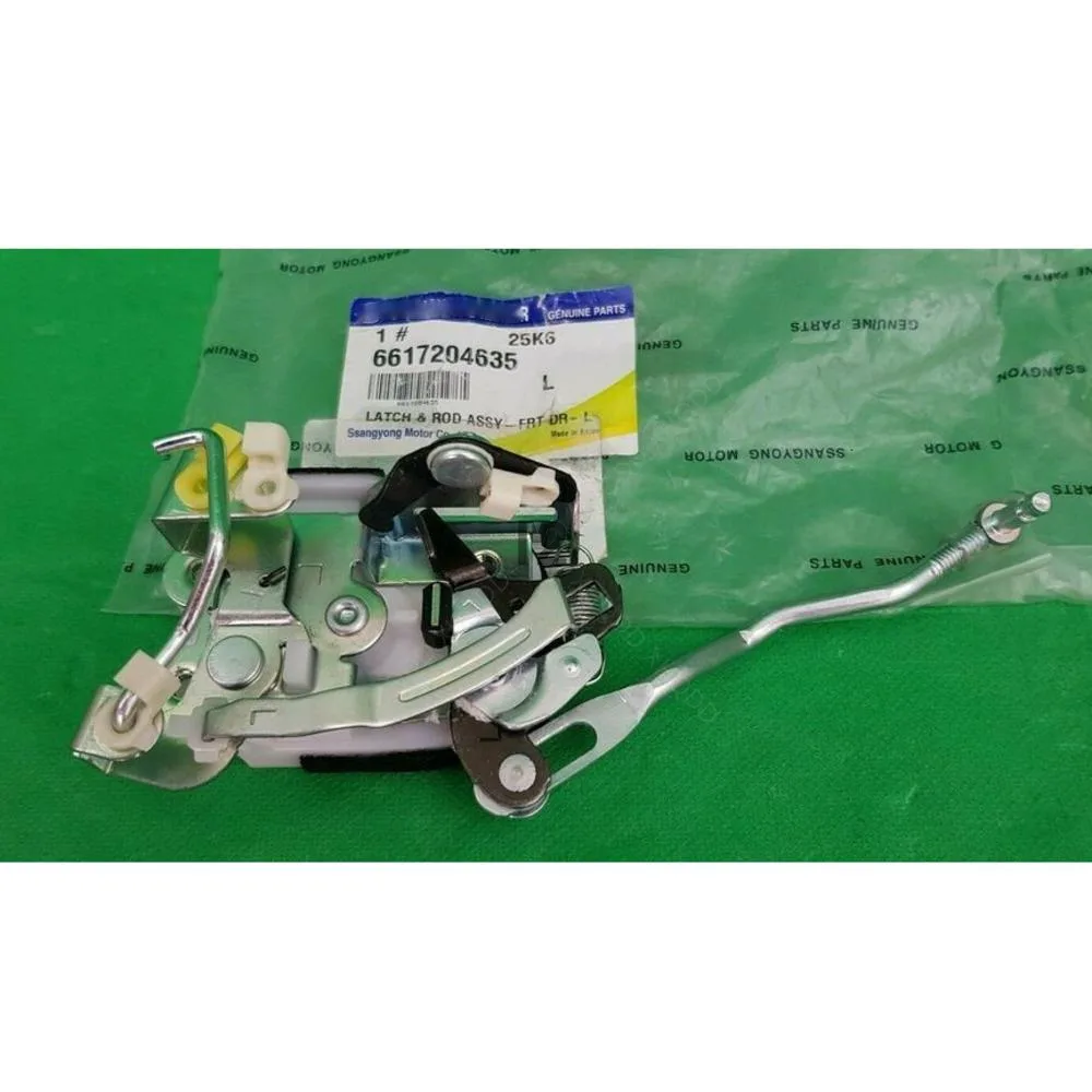 FOR GENUINE MERCEDES BENZ MB VAN MB100 & MB140 FRONT DOOR LATCH & ROD ASSY - LH 6617204635