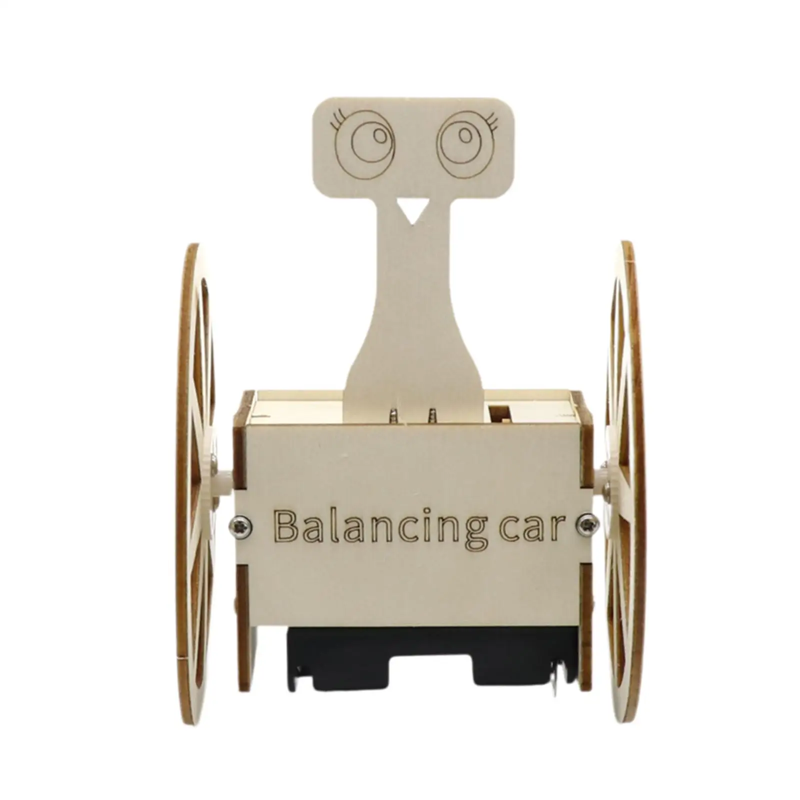 Zelfbalancerende robot carkit cadeau voor jongens Montessori 3D houten puzzel