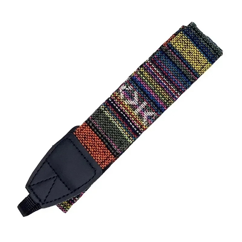 1Pc Retro Ethnic Style Pattern Digital Camera Strap Outdoor Travel Portable Women Fashion Camera Shoulder Belt for Photographer