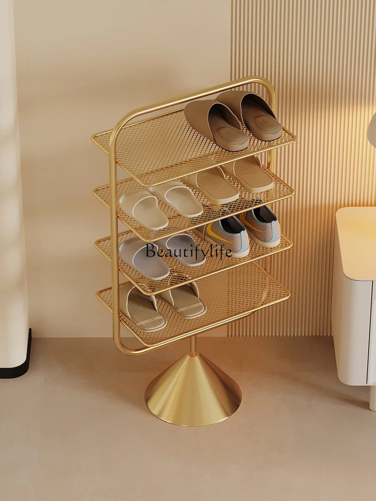 Household Multi-Layer Simple Doorway Shoe Rack Storage Fantastic Light Luxury Slippers Economical Household Shoe Rack