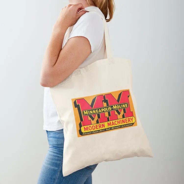 

Minneapolis Moline Modern Machinery Tote Bag shopping bag shopper bags Portable shopping bag Beach