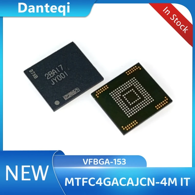 1PCS/LOT MTFC4GACAJCN-4M IT JY001 VFBGA-153 Chipset