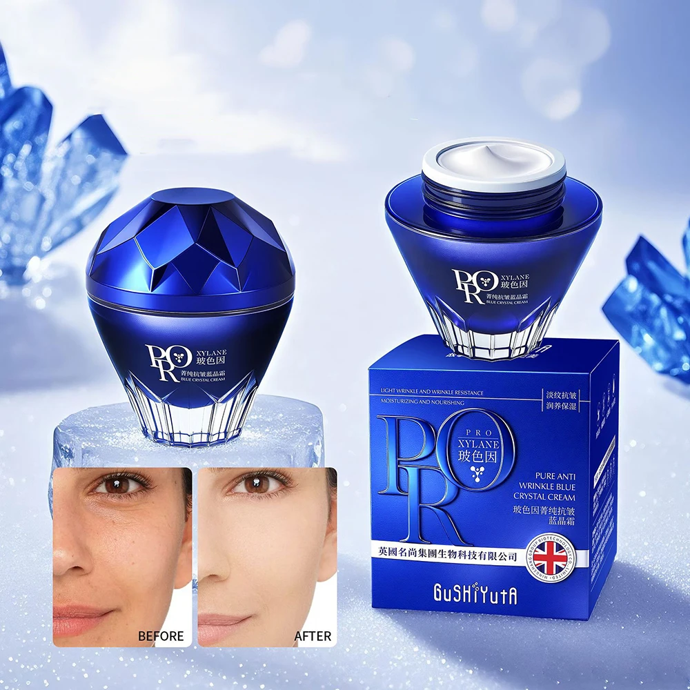 

Pro-Xylane Blue Crystal Cream Improves Skin Tone Firming Beauty Reduce Wrinkles Nourishing Brighten Face Cream Skincare Products
