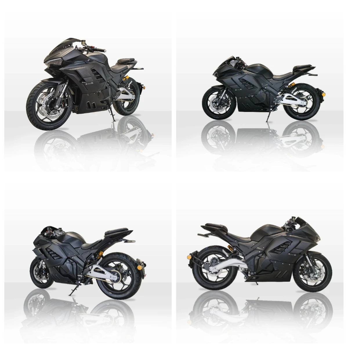

Adult Electric Motorbike 72V Rear Hub Drive Urban Commuting Scooter 80km/h 240km Range Lithium Battery