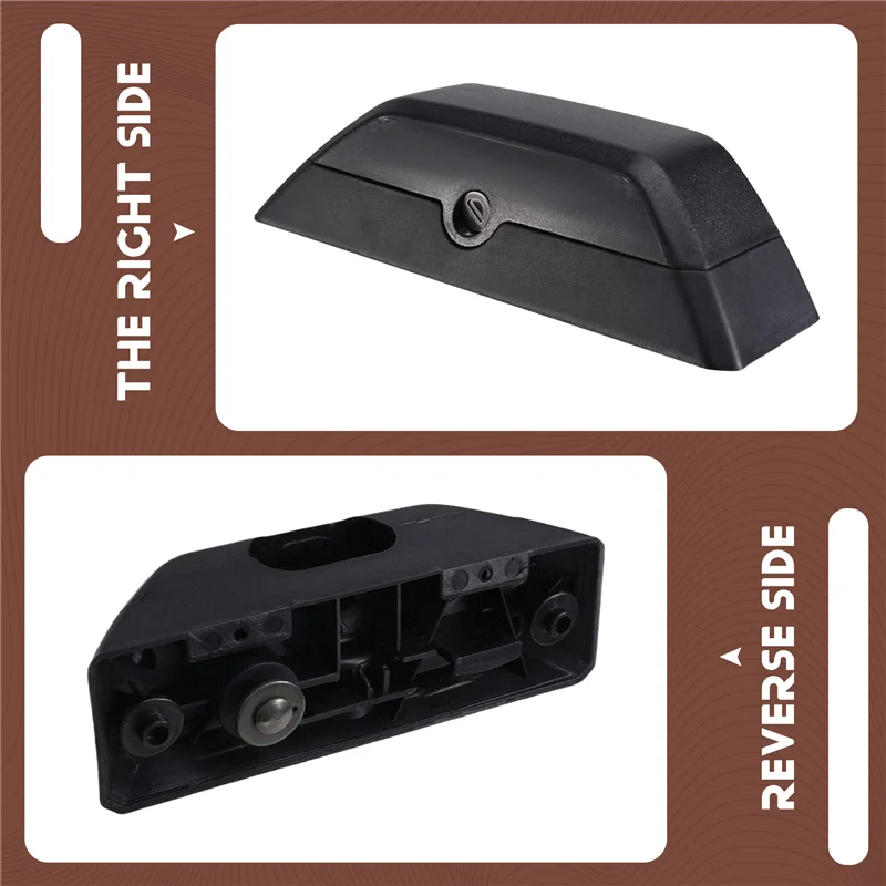 

Luggage Rack Cover Base For GM Hummer H3 2006-2010 Roof Rack Luggage Rack Bar Rail End Cover Base Shell Cap Trim