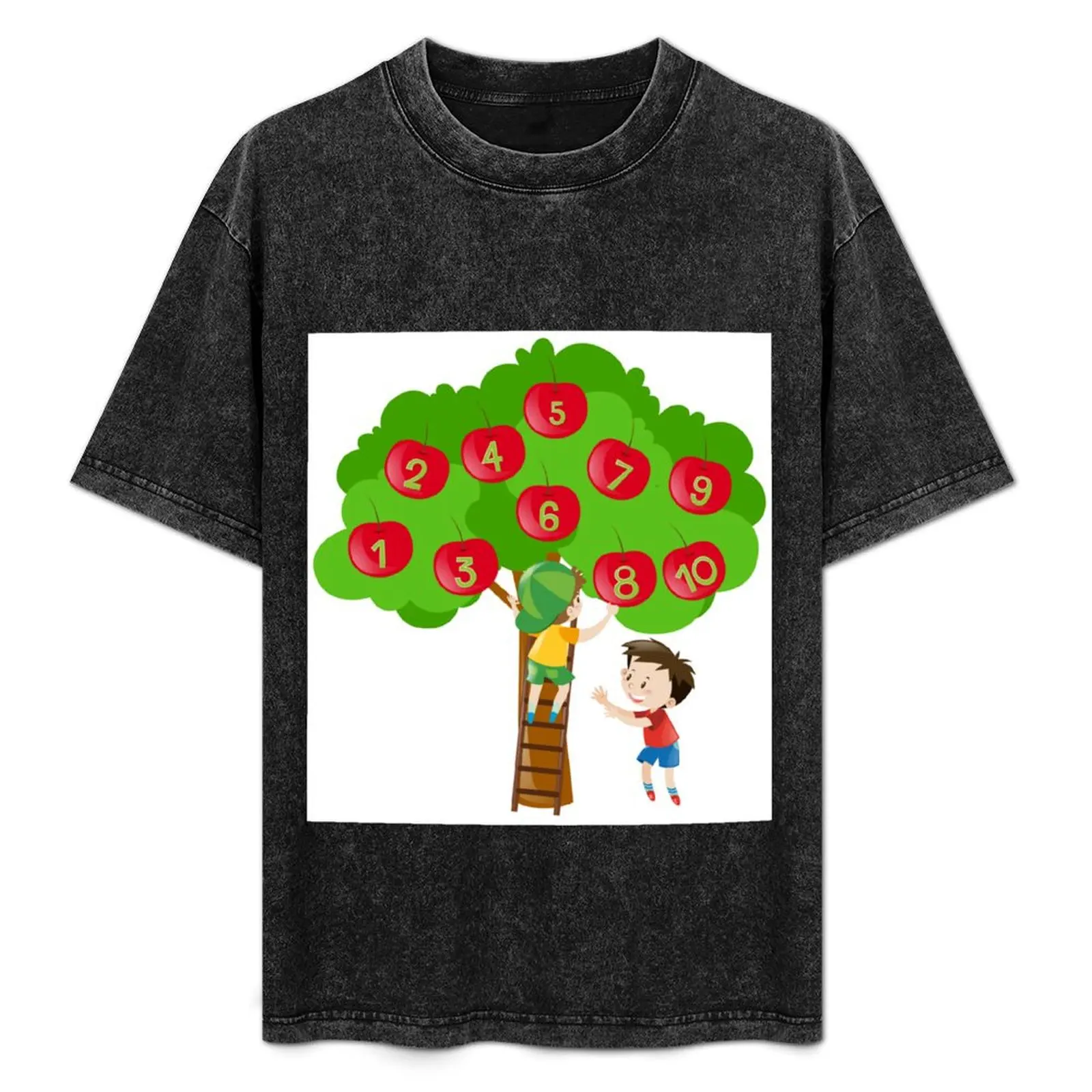 

chicka chicka boom T-Shirt Large Size Loose Casual Tee