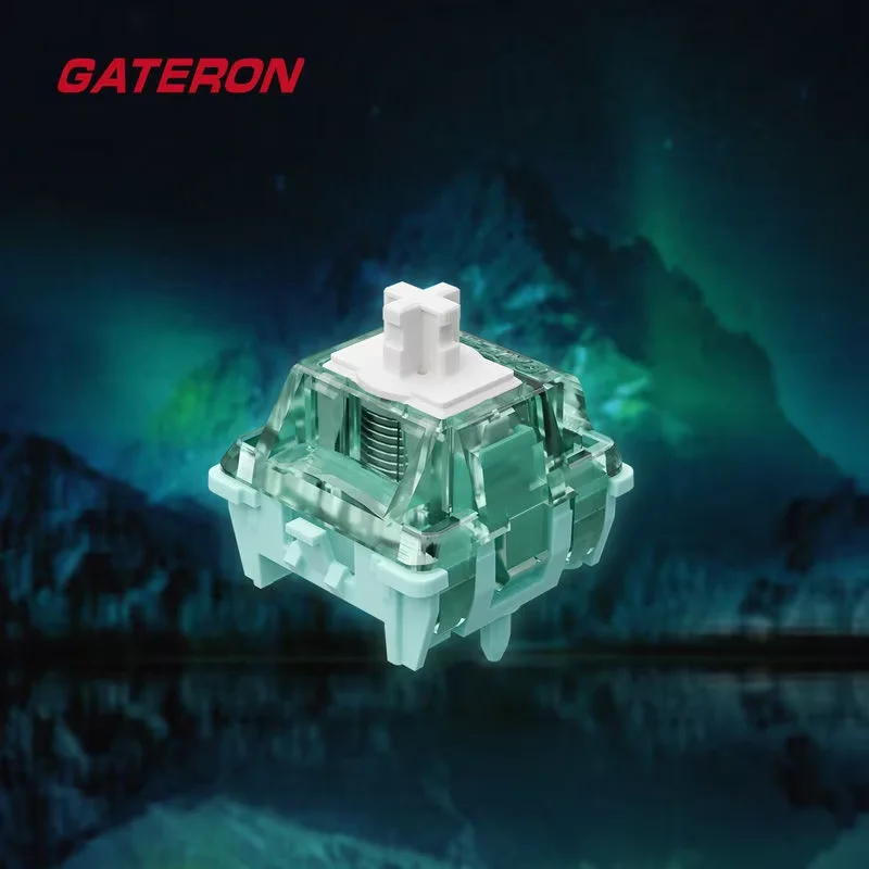 GATERON Magnetic Jade Pro Switch Freely Setting Pre-travel Halla Sensor Effect For Linear Custom Magnetic Keyboard Gaming Office