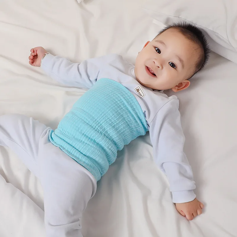 

Высококачественный хлопковый детский пояс для пупка, ветрозащитный защитный пояс для пупка для новорожденных, пояс для защиты пупка для малышей, пупочный шнур