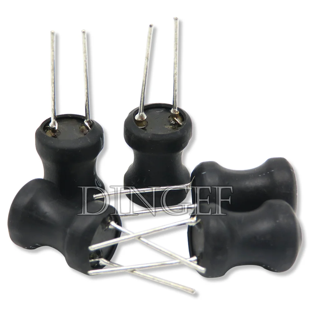 10PCS 0406 0608 0810 0912 1016 DIP inductor 150uH 220uH 330uH 470uH 1mH 2.2mH 3.3mH 4.7mH 10mH 100UH