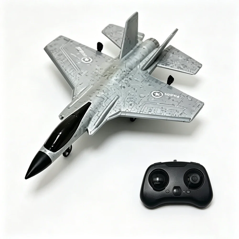 

FX520 FX535 RC Aircraft 2.4G 2-Channel Fixed-Wing Built-In Gyroscope Electric Remote Control Fighter EPP Foam Adult Toy Gift