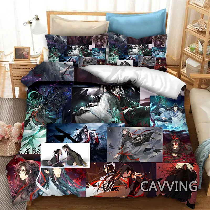 Grandmaster of Demonic Cultivation  3D Print Bedding Set Duvet Covers & Pillow Cases Comforter Quilt Cover (US/EU/AU Sizes)  K3