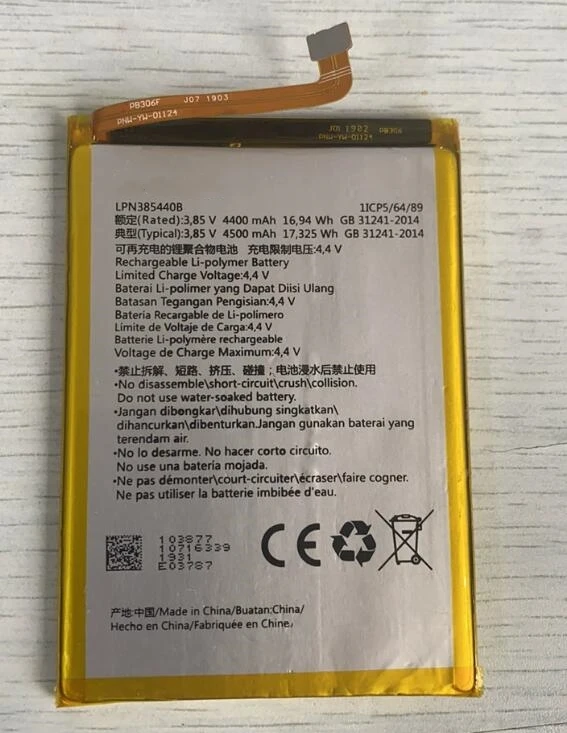 Battery 4500mAh LPN385440B For Hisense U30 S10 HLTE720T phone Batteries +Free Tools