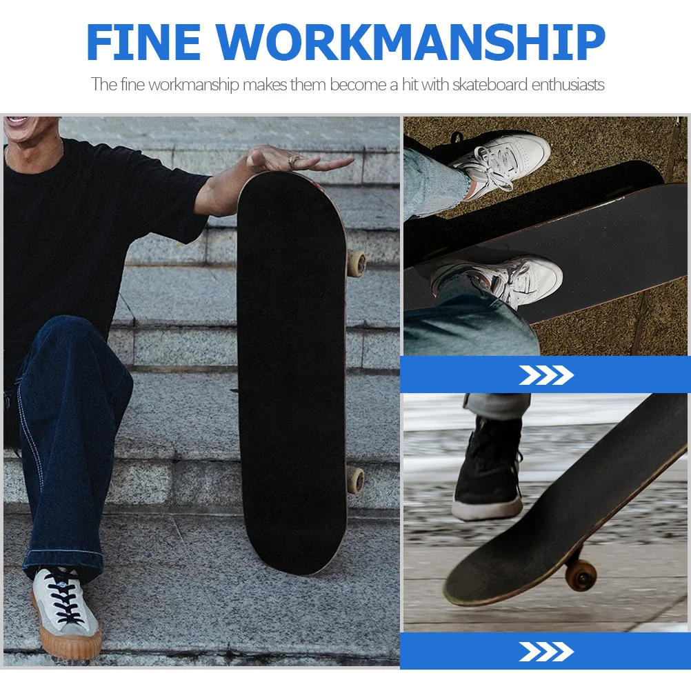

5pcs Skateboard Grip Tapes High Quality Non-Slip Skateboard Tape Sheets Durable Longboard Grip Tapes Easy Cut Paste