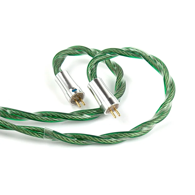 KBEAR Aegis Wire MH04 4 النوى كابل ترقية سماعة الرأس OFC HiFi عالي النقاء مطلي بالفضة