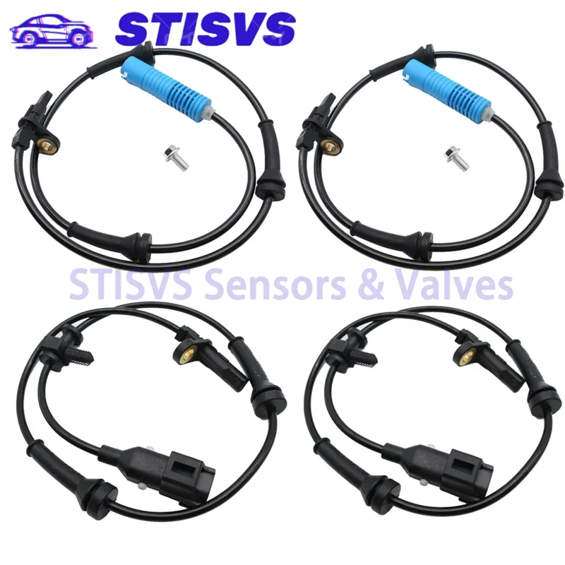 

SSW000020 4PCS Front Rear Left/Right ABS Wheel Speed Sensor For Land Rover Freelander Mk 1 2.0 Td4 2001-2006 SSW000010 New