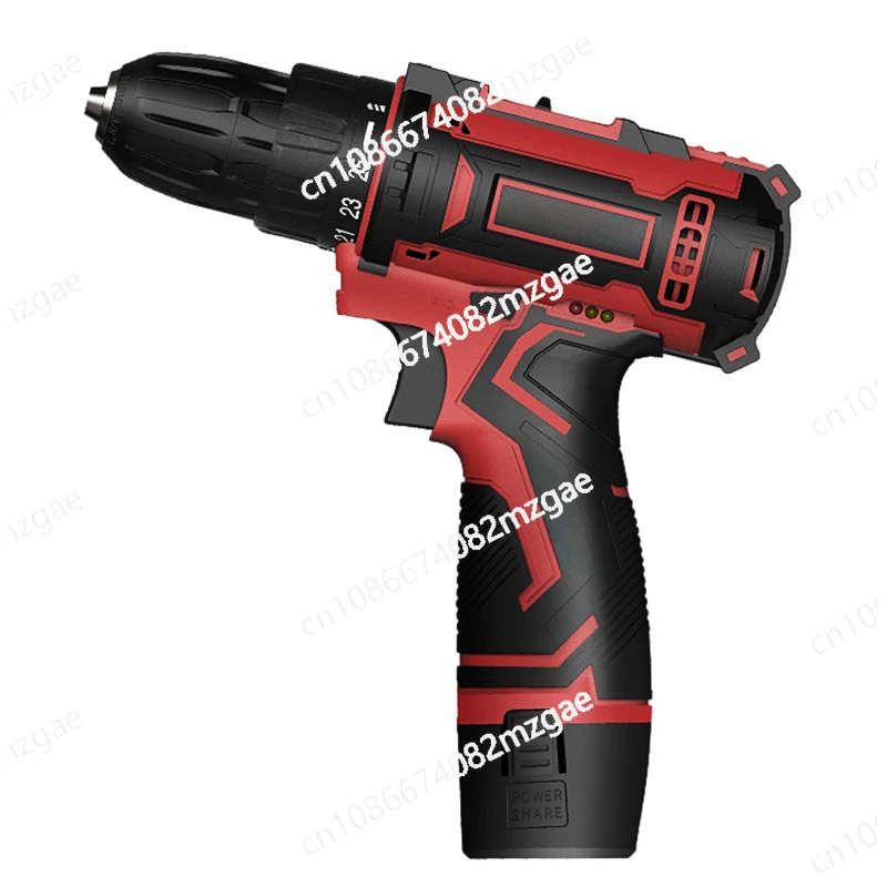 

Rechargeable Lithium Battery Pistol Drill, Household Electric Screwdriver, Impact Drill, Hand Drill Tool, Lithium Battery Rotary