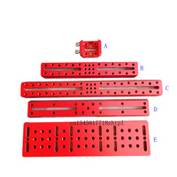 Multi-functional shrew dovetail plate / slot telescope dovetail mounting fixed narrow rail rail camera accessories