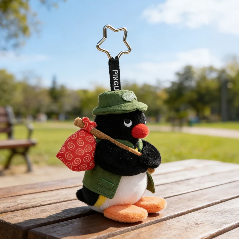 ピングー かわいいペンギンぬいぐるみキーホルダー ハロウィン クリスマス 誕生日プレゼント 女の子向け お祭りムード バッグに掛けられます