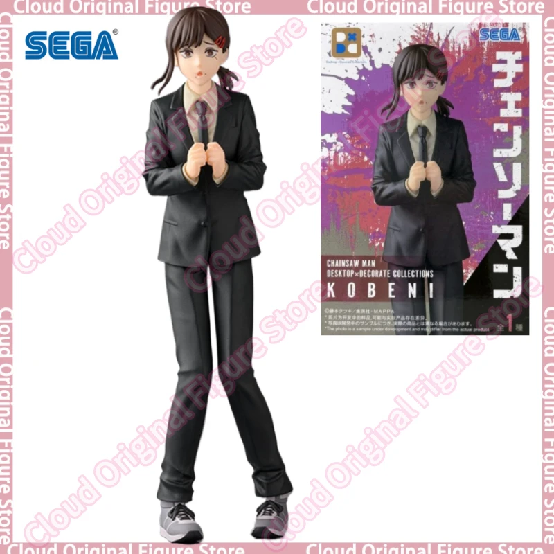 

In Stock 100% Original SEGA Desktop×Decorate Collections Chainsaw Man Higashiyama Kobeni Model Collection Doll Toy Gift
