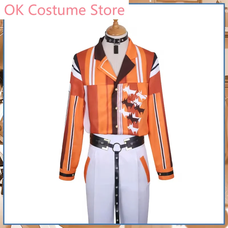 Anime Vtuber Luxiem Nijisanji Mysta Rias tuta da gioco bella uniforme Costume Cosplay Party gioco di ruolo Outfit Men M-XXL