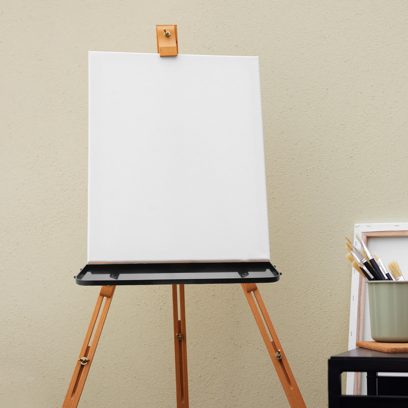 

Detachable Easel Tray Plastic Replacement Rack Convenient Painting Tools Plate Practical Storage for Easel Multi-Use Plates