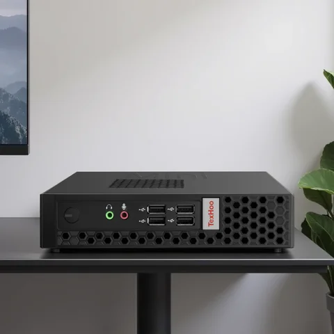 TexHoo Mini PC Windows 11 PC, Intel Core i5 13500H/N5095, 16GB DDR4 512GB SSD, Dual-Band WiFi 6, BT5.2, 4K@60Hz Gaming Computer