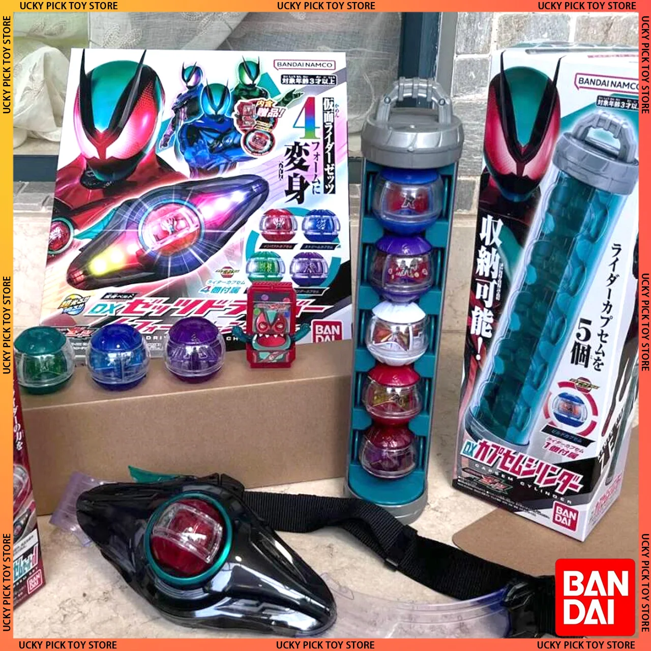 

Bandai Dx Shin Kamen Rider Zect Transformation Belt Deluxe - Premium Roleplay Toy With Sound Fx Collector Gift For Fans