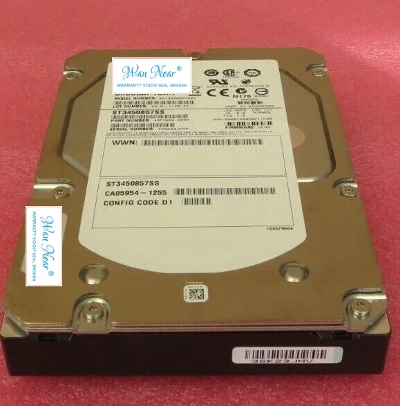 For Fujitsu Seagate ST3450857SS 450GB 15K.7 100579864 CA05954-1255 FW GF05