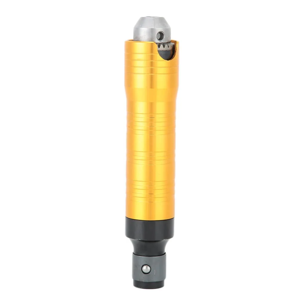 Precision Gold Flexible Shaft Handle Length 13.6cm Steel Engraving Hammer Handpiece Hand Drill Chuck for Jade Carving