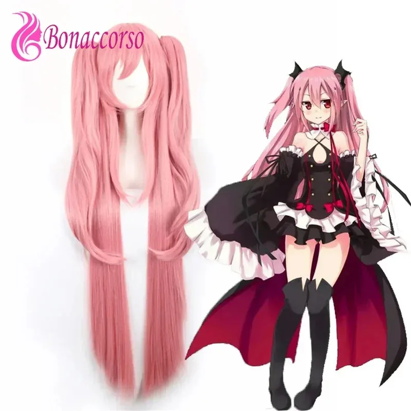 

Серафим Конца Аниме Косплей Парик 40-дюймовый Синтетический Длинный Прямой Парик Крул Цепеш Милая Девушка Термостойкое Волокно Парик Ежедневно