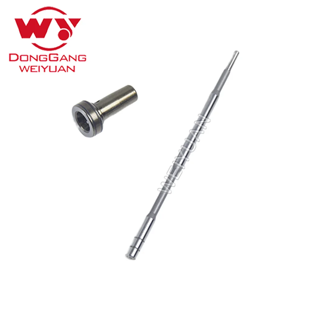 6pcs, Control Valve Set F00ZC01337, Euro5 Coated, Injector Valve Set For Bosch Injector 0445110457 0445110540 0445110621