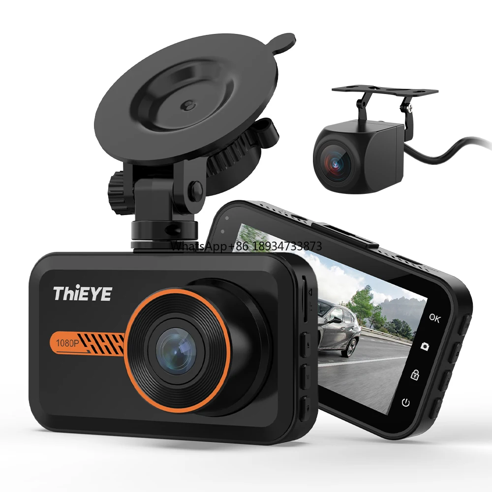 Dashcam Front and Rear Car Vehicle Security Cameras Dash Cam For Car Dash cam rear camera