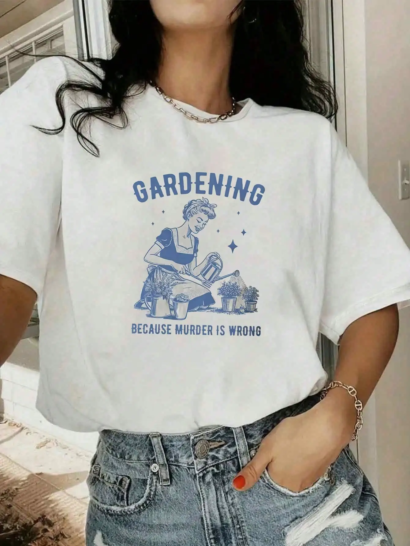 

Летние топы больших размеров в стиле ретро, старая школа, панк-рок, темный стиль, футболка с рисунком, весенне-летние носимые женские футболки с рисунком