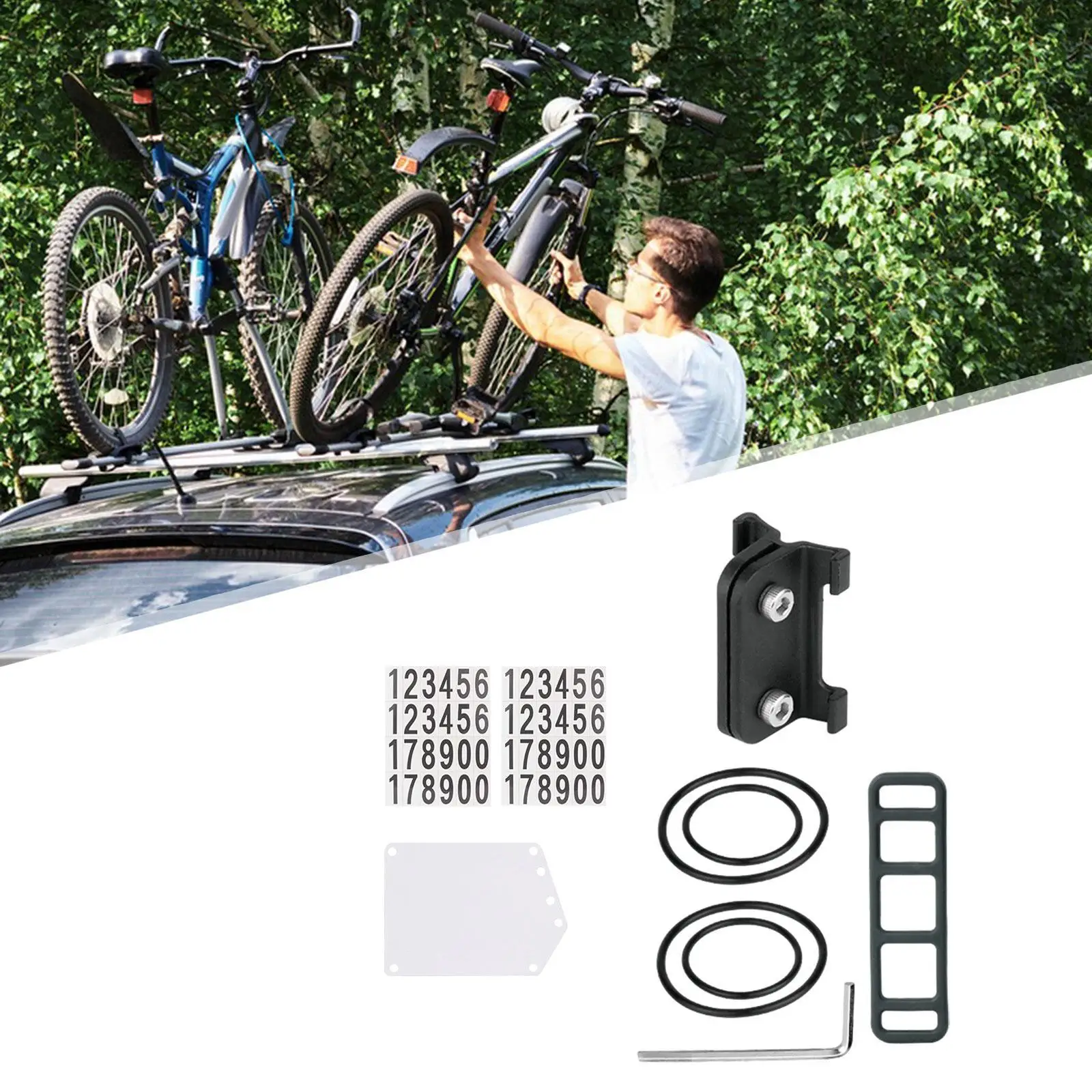 Cycling Number Plate Holder Parts Bike Race Number Plate Holder Competition