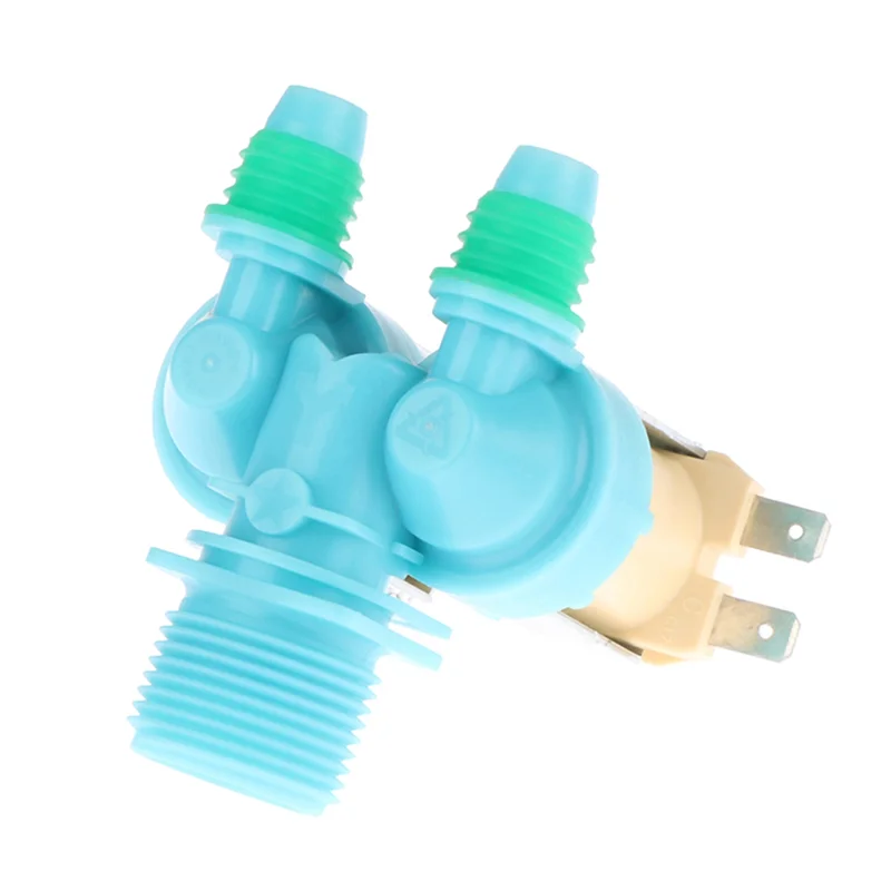 

BAAO-1PCS C-225/19-A01 Впускной клапан для воды Dc62-00311C Впускной клапан для воды с двойными портами для стиральной машины 220/240 В