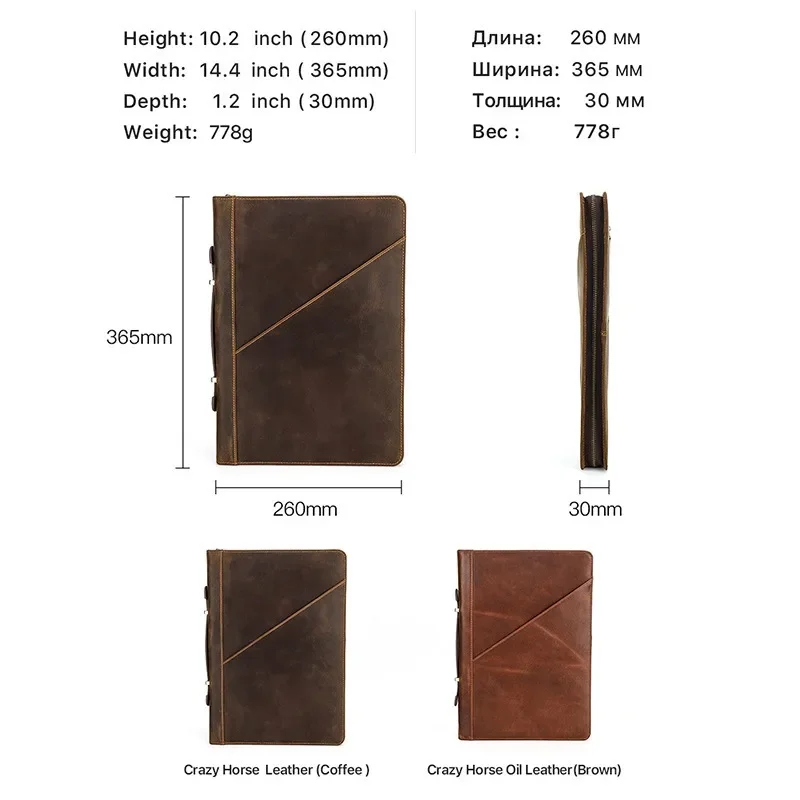 Applicable To The New Macbook Pro14.2 Inch, 15.4/16inch Protective Case Leather Apple Laptop Laptop Bag Cowhide Inner Bag