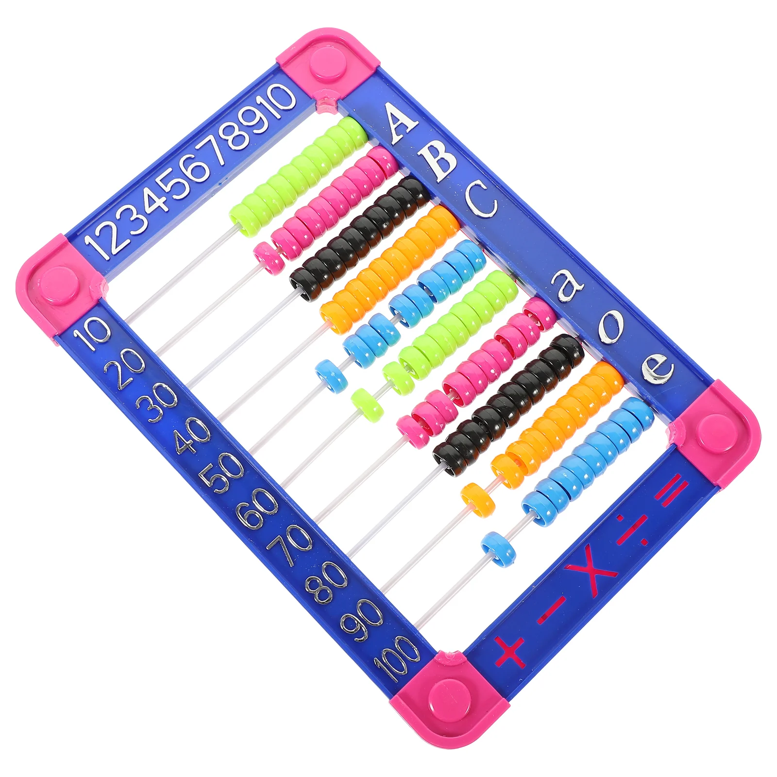 Abacus Plastic Toy Stand for Kids, Aprendizagem matemática, Educacional, Contando, Baby Beads, Cognitivo, Calculadora, Puzzle, Cognitivo