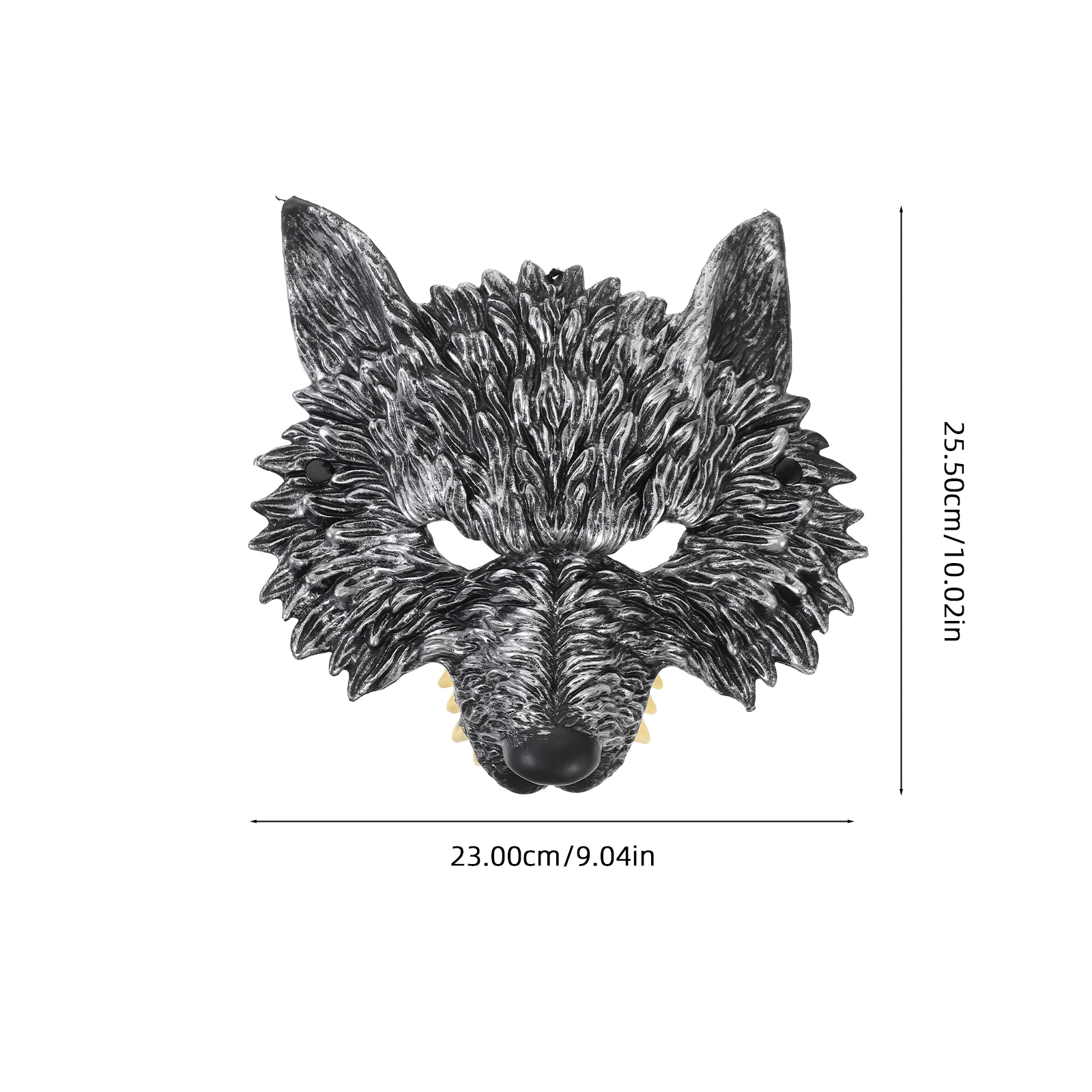 

1Set Wolf Cosplay Animal Costume Set Includes Mask Gloves Tail for Stage Performance Festival Role Play Wolf Cosplay Costume