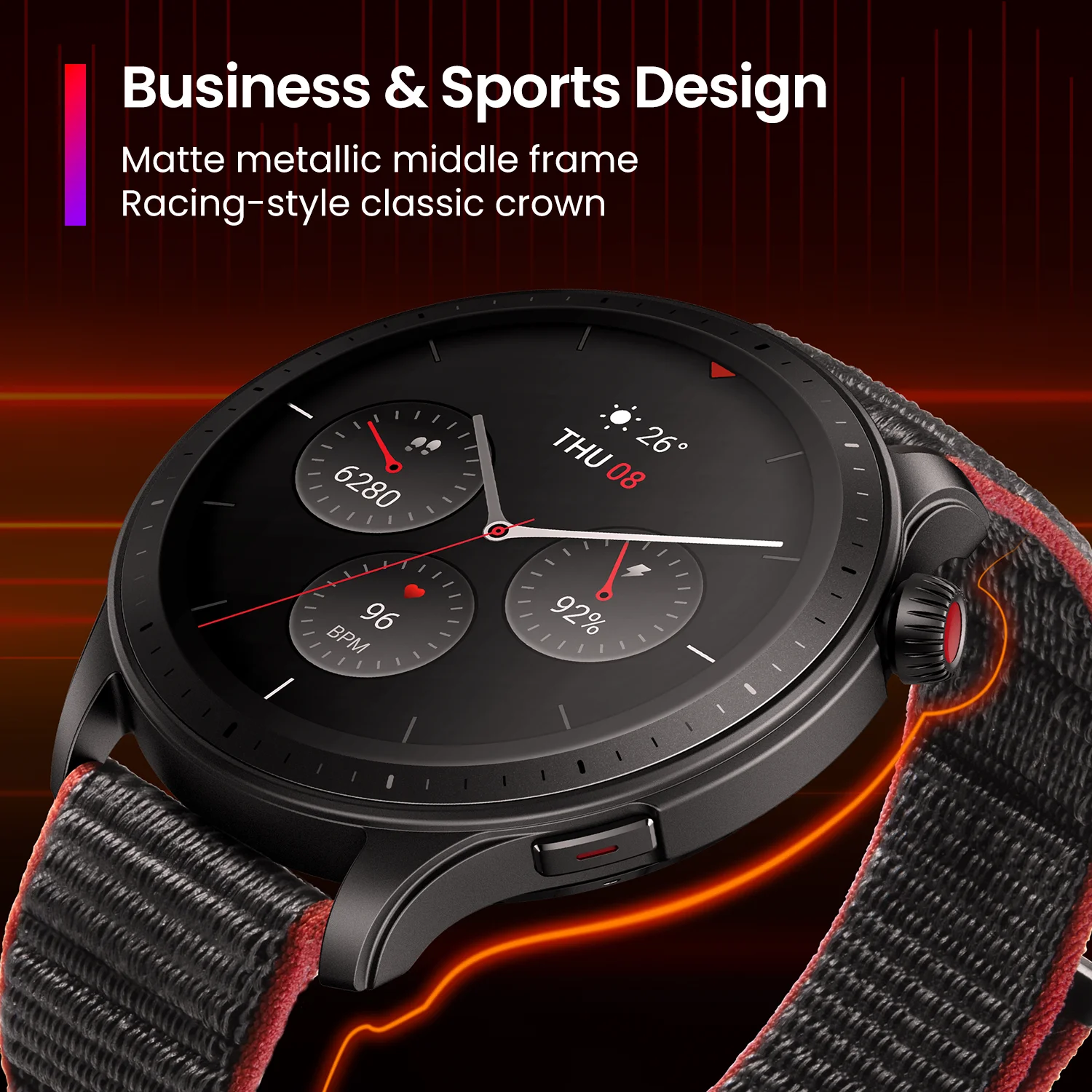 Amazfit-GTR 4 Smartwatch com Bluetooth, 150 modos esportivos, chamadas telefônicas, Alexa integrada, duração da bateria de 14 dias, novo